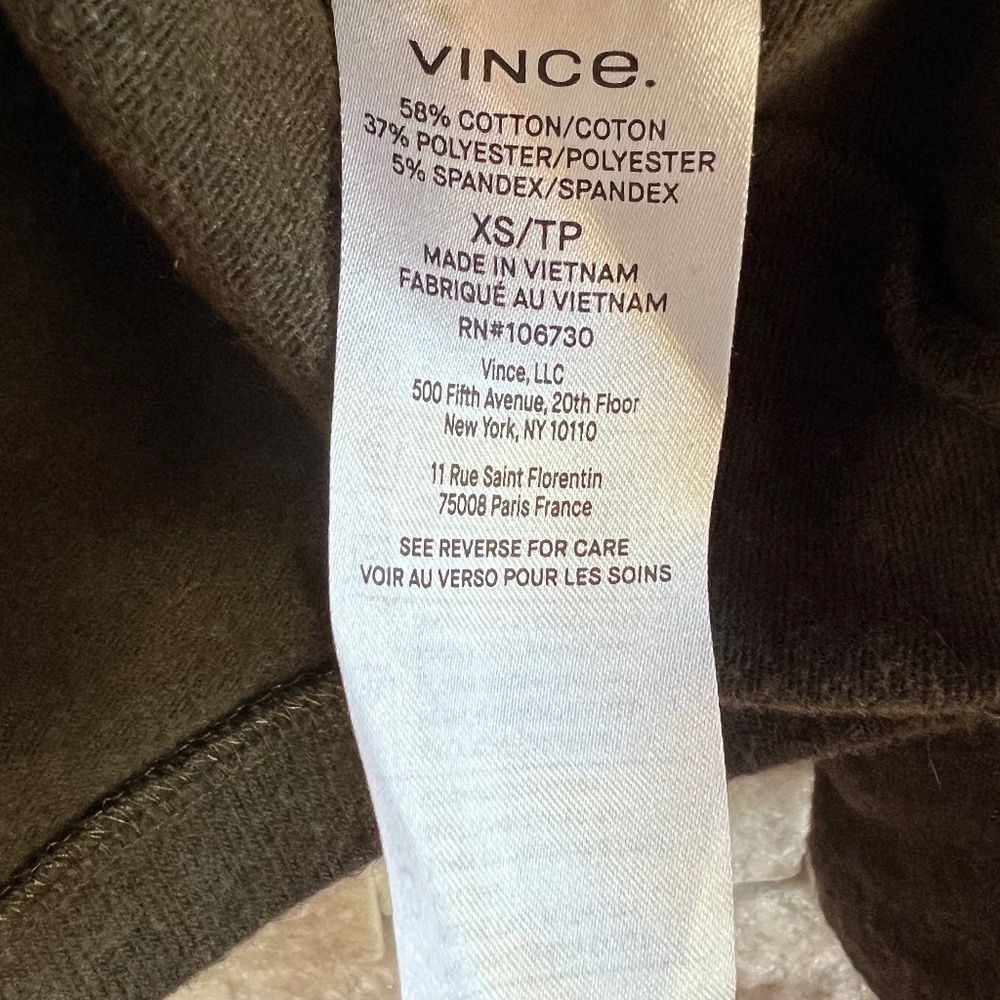 Vince Dark Brown Turtleneck Sweater - Picture 3 of 4